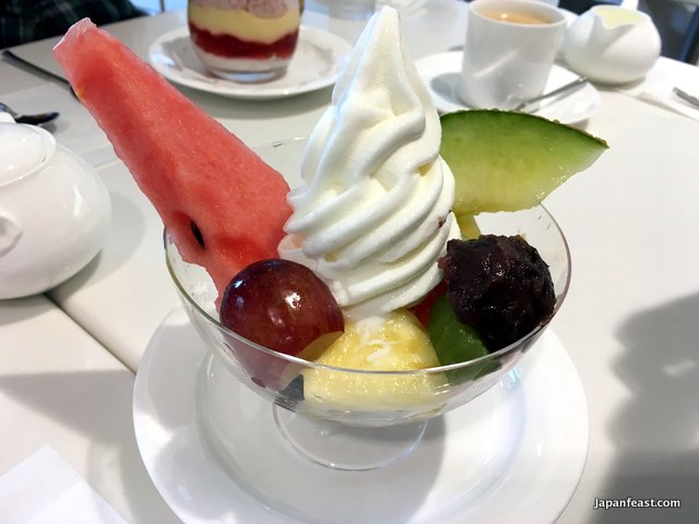 Fruit Parfait of Takano Fruit Parlor