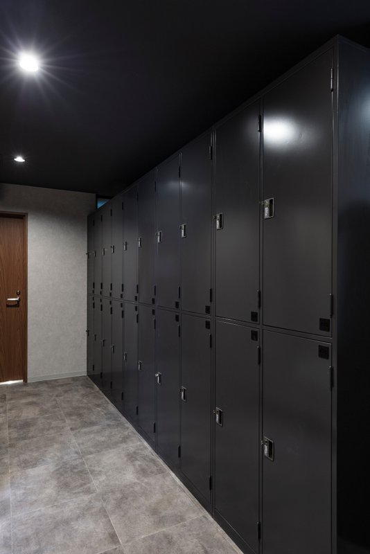 Locker room