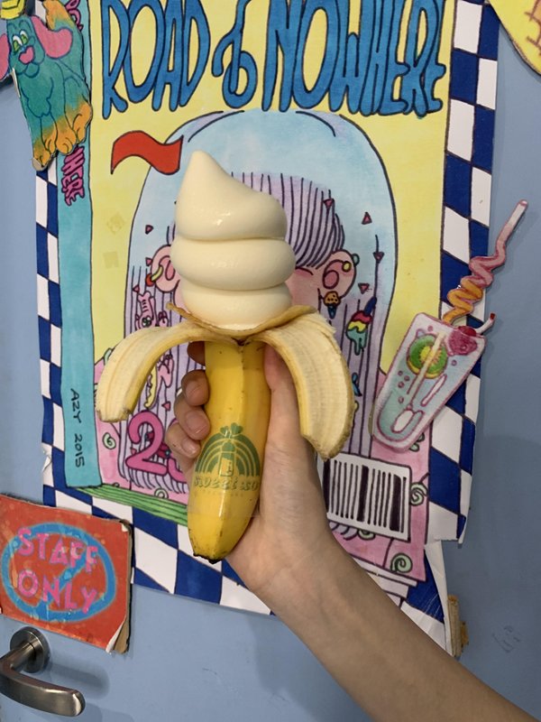 Harajuku  SWEETXO Launches Banana Soft Serve