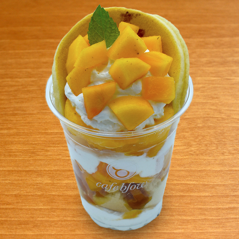 Persimmon Sweets Now Available At Osaka Cafe For A Limited Time