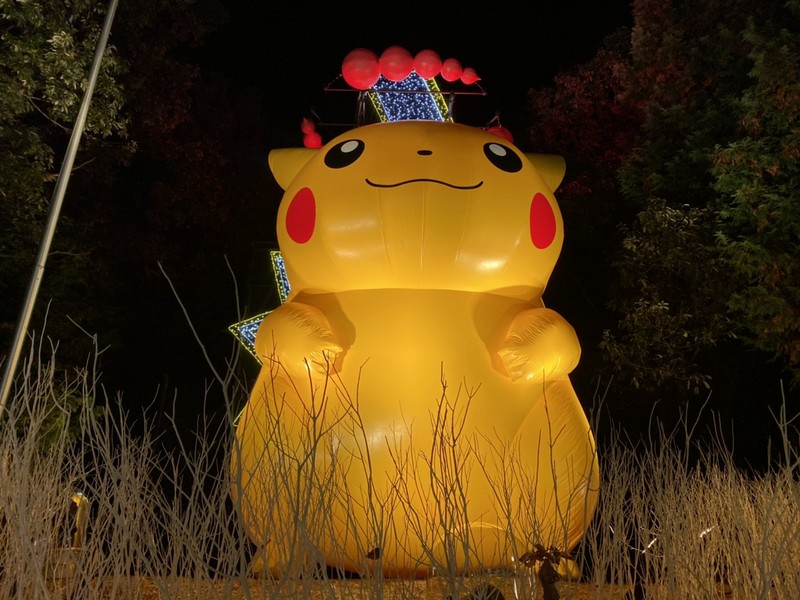 Lake Sagami Resort Has Launched Pokemon Holiday Lightups