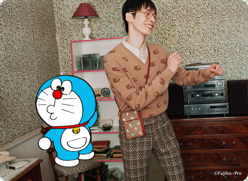 Gucci Launches Special Collection Featuring Doraemon