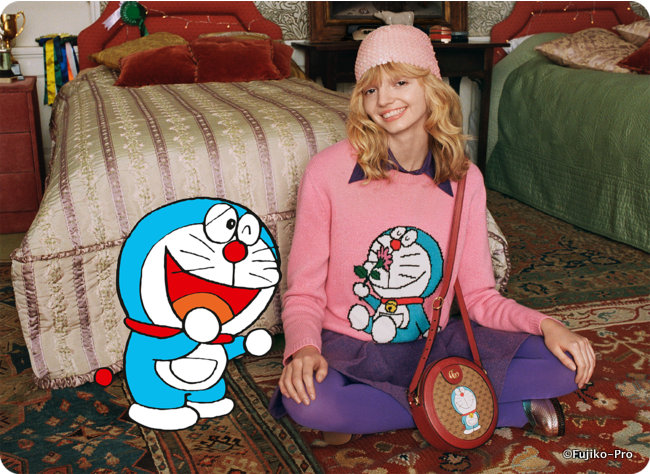 Gucci Launches Special Collection Featuring Doraemon