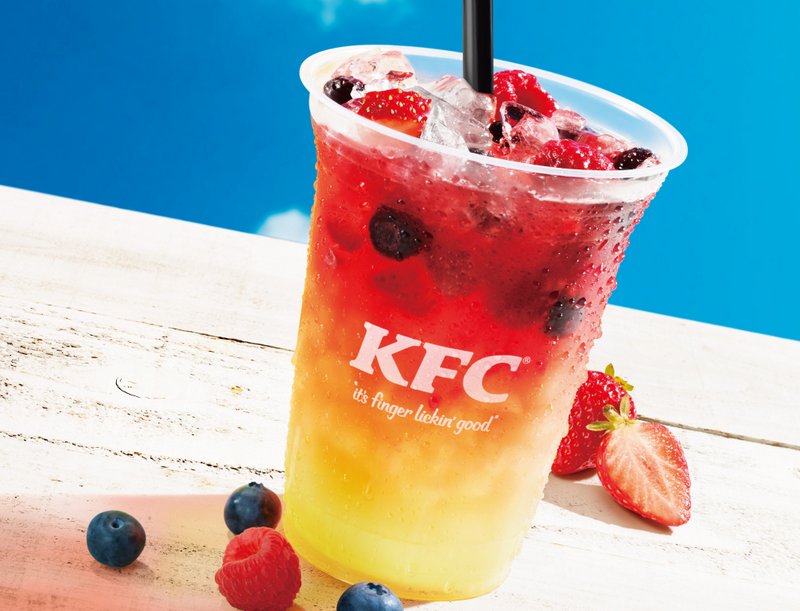 KFC Japan Brings Back Flavored Lemonade on April 21