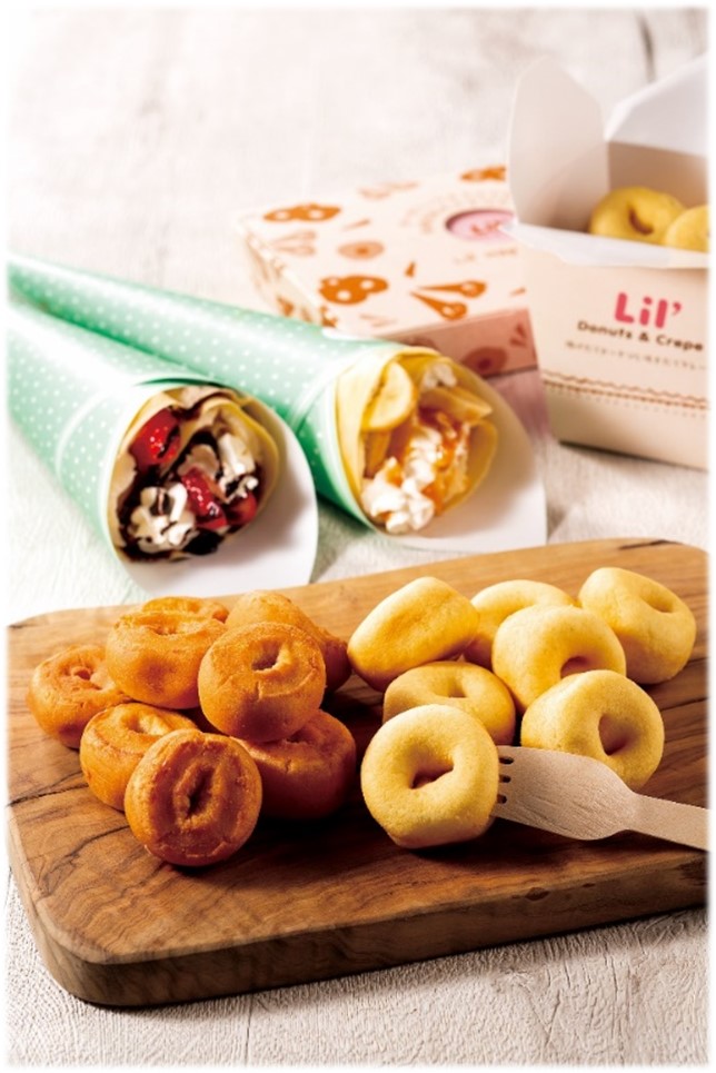 Lil’ Donuts & Crepe Reopens in Mitsui Outlet Park Iruma on April 14