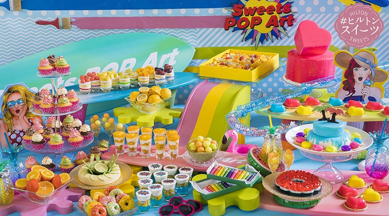 Hilton Fukuoka Sea Hawk Starts Sweets Buffet "SWEETS POP ART" on July 22 