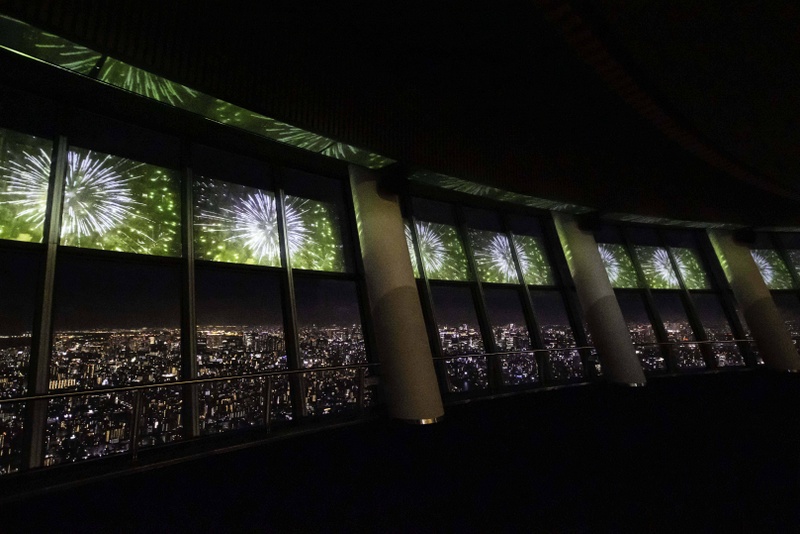 Tokyo Sky Tree Town Virtual Fireworks Starts on July 16