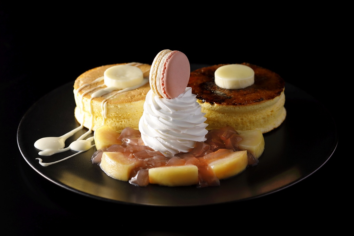 New Otani Features Fluffy Special Peach Pancake For a Limited Time