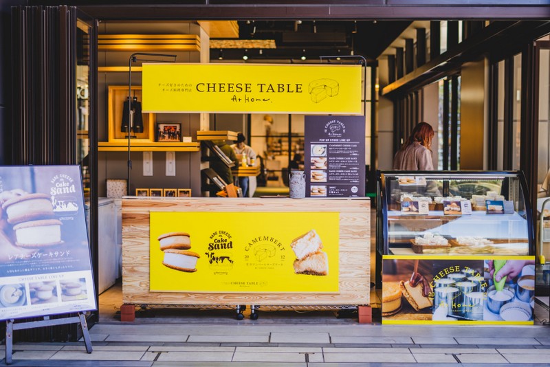 Camembert Cheese Cake Pop-Up Store Opens For a Limited Time In Kichijoji