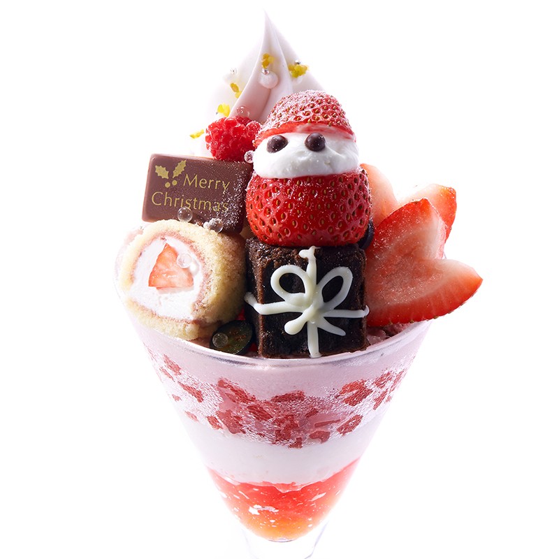 Takano Fruit Parlor Celebrates Holiday with Christmas Parfait