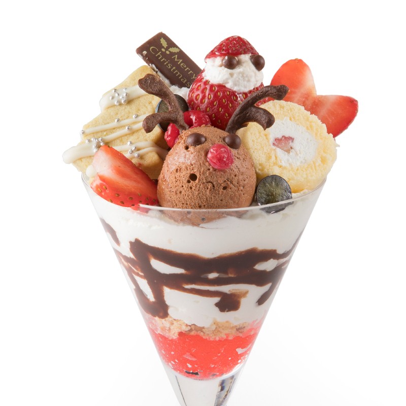 Takano Fruit Parlor Celebrates Holiday with Christmas Parfait