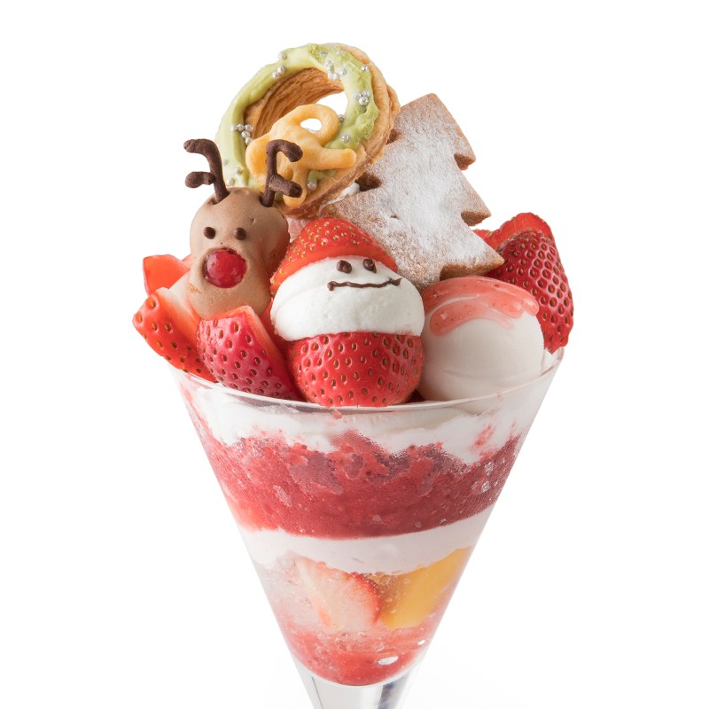 Takano Fruit Parlor Celebrates Holiday with Christmas Parfait