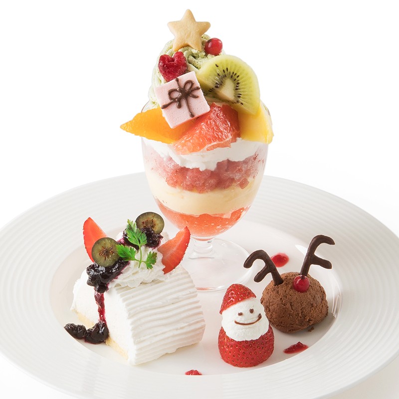 Takano Fruit Parlor Celebrates Holiday with Christmas Parfait