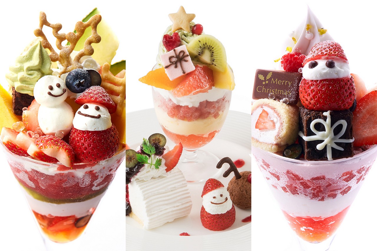 Takano Fruit Parlor Celebrates Holiday with Christmas Parfait