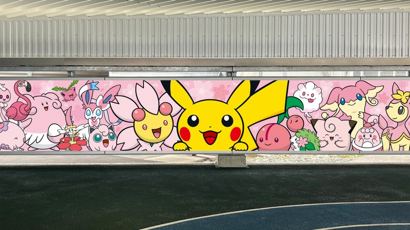 Pokemon sends you off at Narita Airport starting today