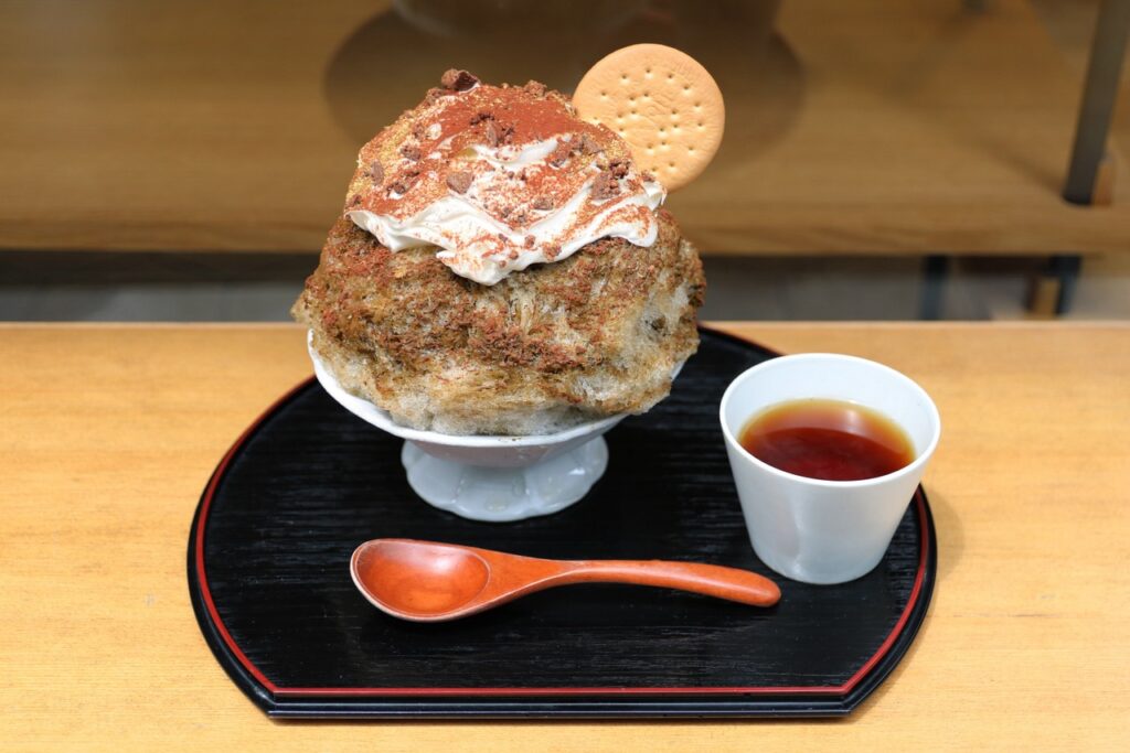 Japanese Tea Cafe "Hachiya" Introduces Original Shaved Ice 2023