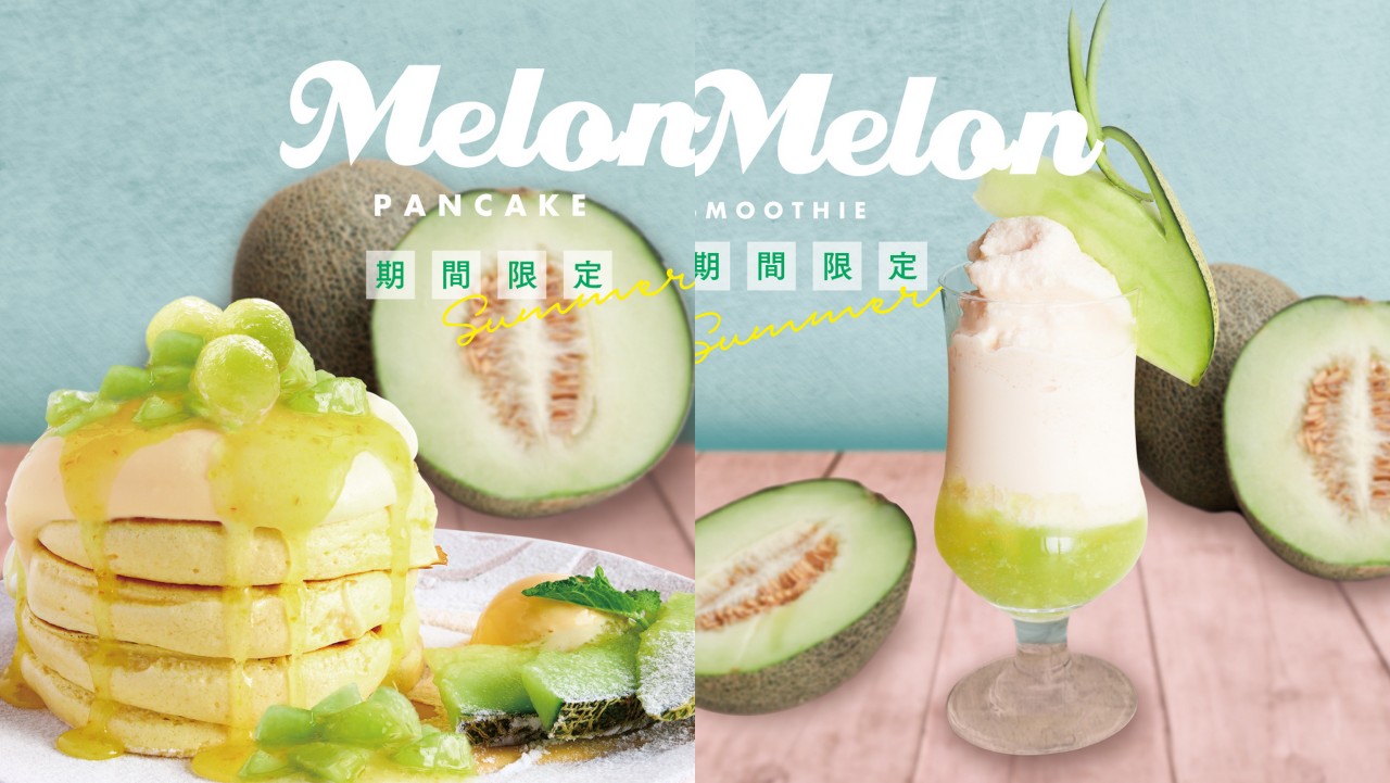 belle-ville pancake cafe Cools Down Summer with Melon