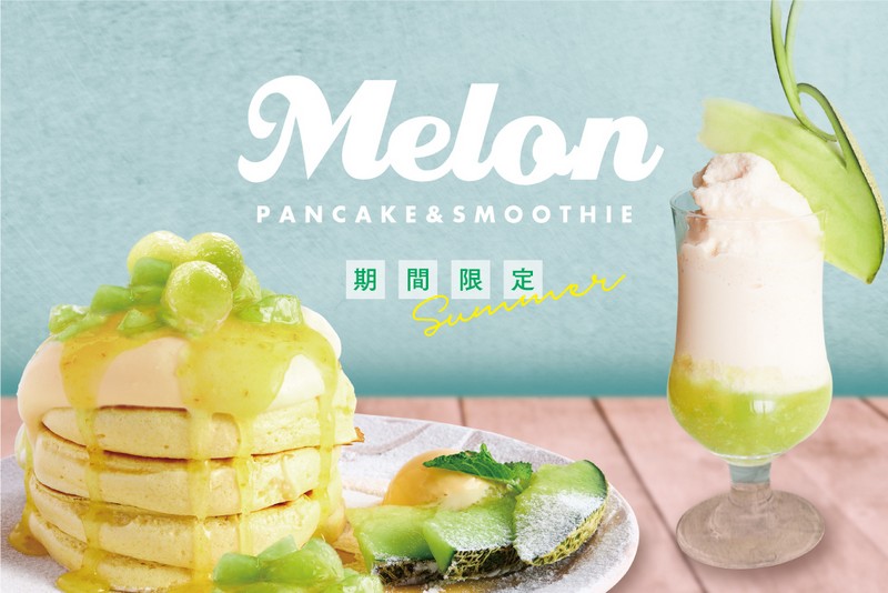 belle-ville pancake cafe Cools Down Summer with Melon