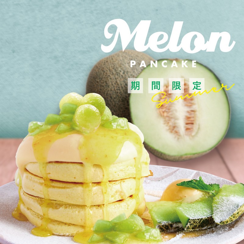 belle-ville pancake cafe Cools Down Summer with Melon